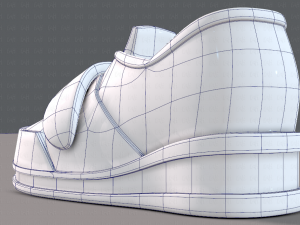 shoes cartoonv40 3D Model