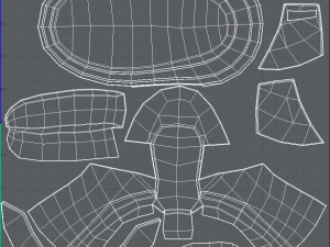 shoes cartoonv40 3D Model