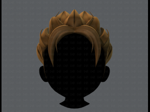 3d hair style for boy v56 Model 3D