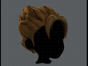 3d hair style for boy v56 Model 3D