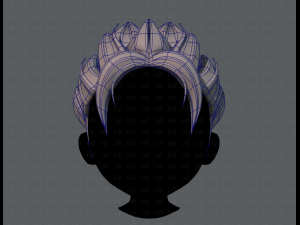 3d hair style for boy v56 Model 3D