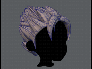 3d hair style for boy v56 Model 3D