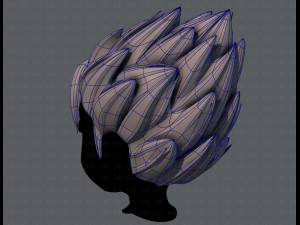 3d hair style for boy v56 Model 3D