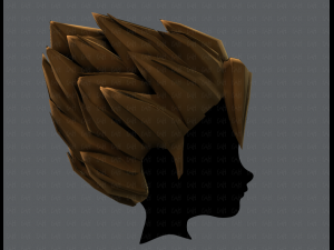 3d hair style for boy v56 Model 3D