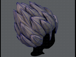 3d hair style for boy v56 Model 3D