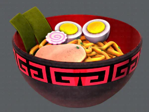ramen01 3D Model