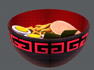 ramen01 Model 3D