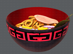 ramen01 Model 3D