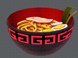 ramen01 Model 3D