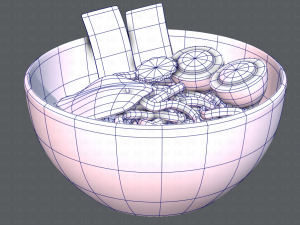 ramen01 Model 3D