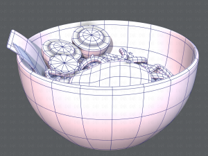 ramen01 Model 3D
