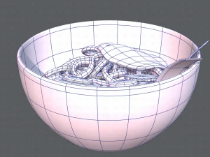 ramen01 3D Model