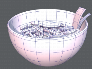 ramen01 Model 3D