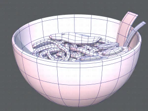 ramen01 3D Model
