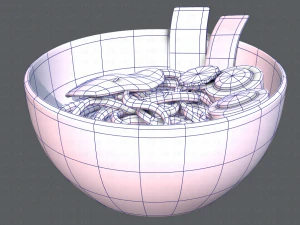 ramen01 3D Model