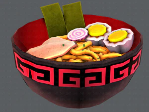 ramen01 3D Model