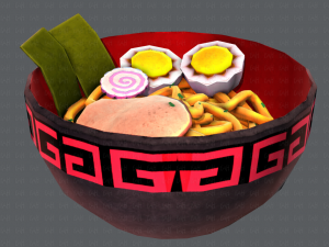 ramen01 Model 3D