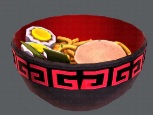 ramen01 3D Model