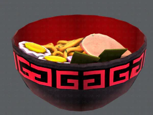 ramen01 3D Model