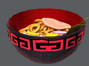 ramen01 3D Model
