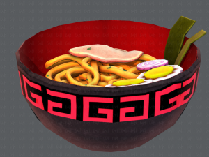 ramen01 Model 3D