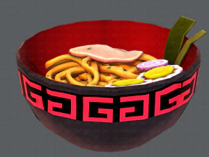 ramen01 3D Model
