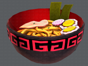 ramen01 Model 3D