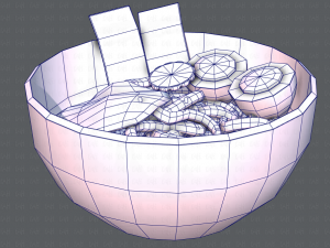 ramen01 Model 3D