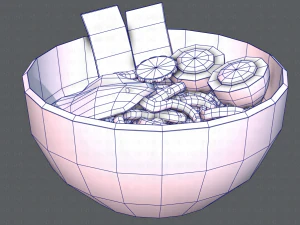 ramen01 3D Model