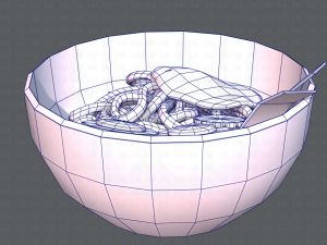 ramen01 Model 3D
