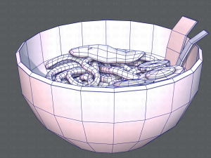 ramen01 Model 3D