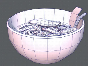 ramen01 3D Model