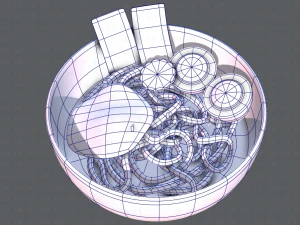 ramen01 3D Model