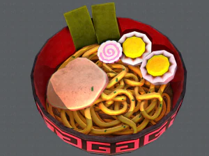 ramen01 3D Model