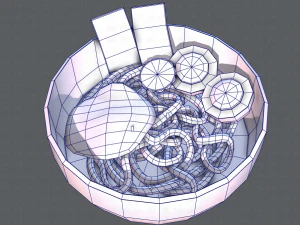 ramen01 3D Model
