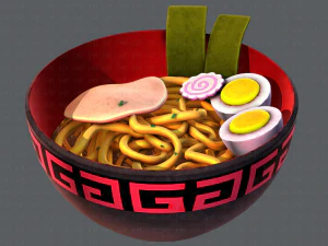 ramen01 3D Model