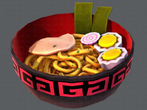 ramen01 3D Model