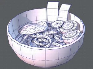 ramen01 3D Model
