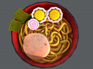 ramen01 Model 3D