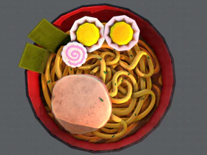 ramen01 3D Model