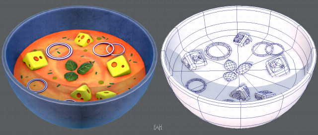 soup01 3D Модель .c4d .max .obj .3ds .fbx .stl .blend 