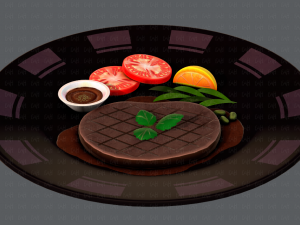 steak01 Modelo 3D