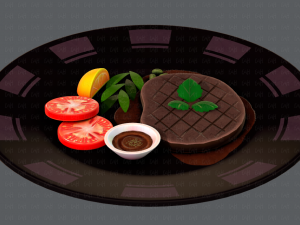steak01 Modelo 3D