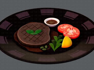 steak01 Modelo 3D