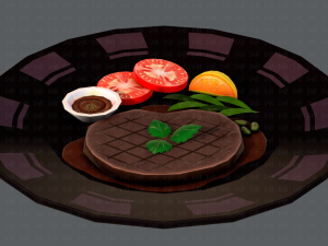 steak01 Modelo 3D
