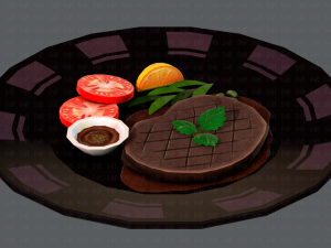 steak01 Modelo 3D