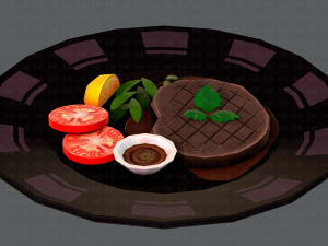 steak01 Modelo 3D