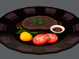 steak01 Modelo 3D