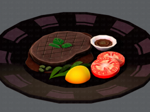 steak01 Modelo 3D