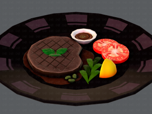 steak01 Modelo 3D